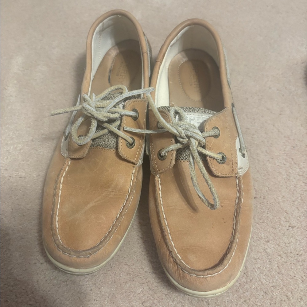 Sperry women’s  Tan Boat Shoes